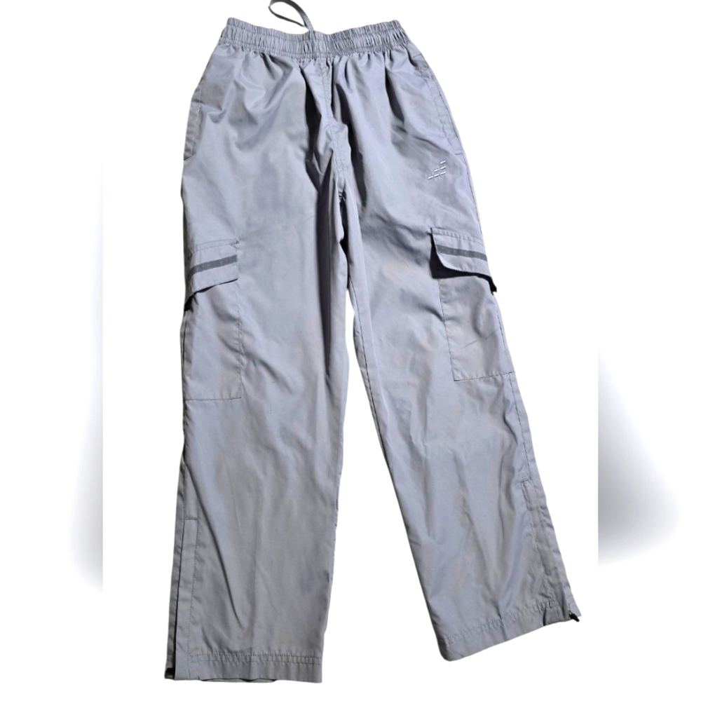 Kids Gray Cargo Pants